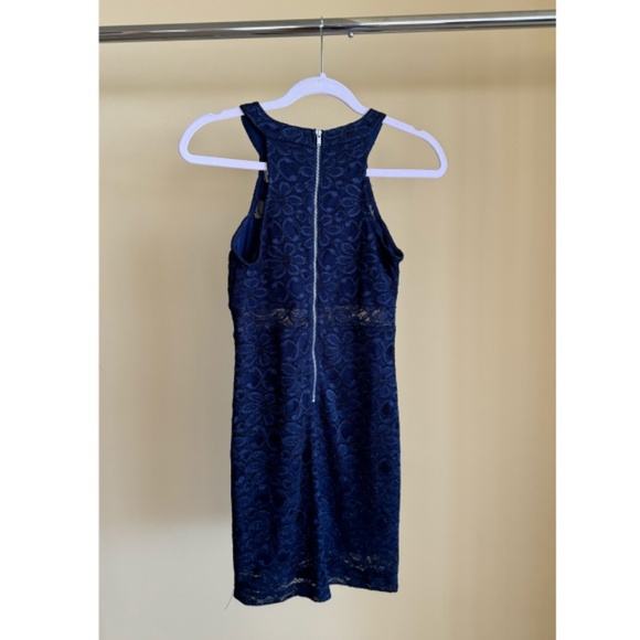 Navy glitter dress - Picture 2 of 2